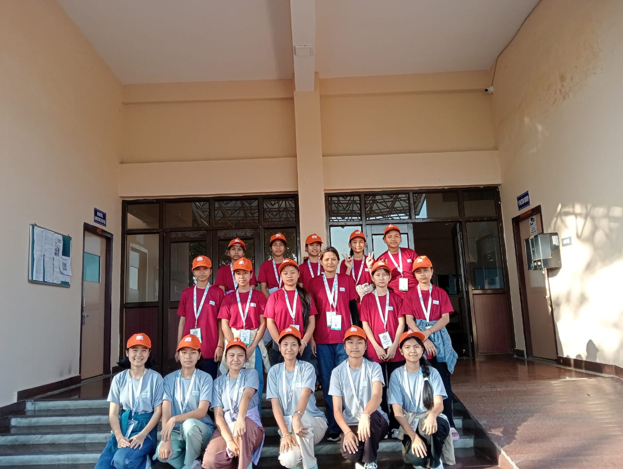 Girls' Team at Camp